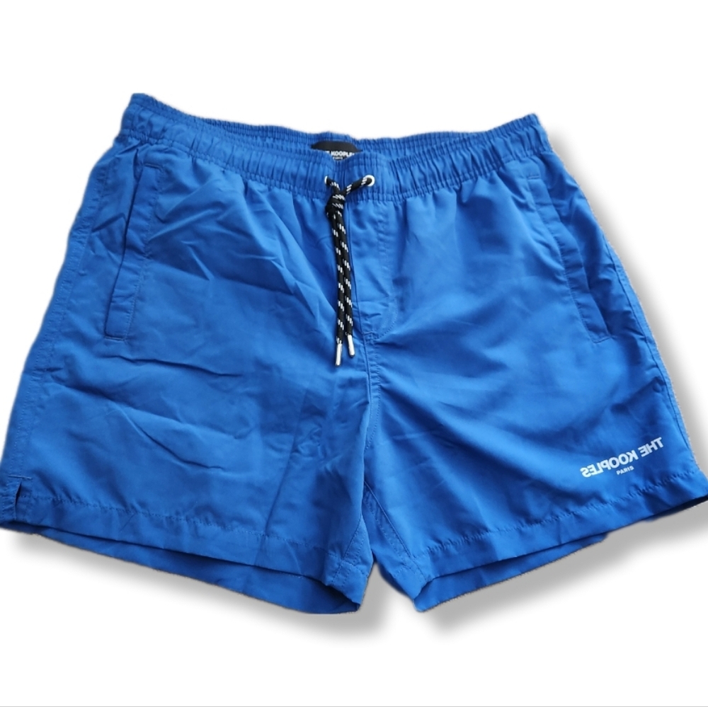 Kooples Men's Blue Swim Shorts Size Medium